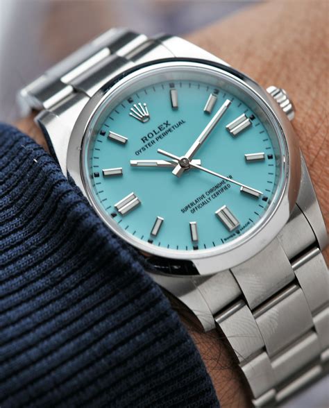 rolex oyster perpetual 34mm movement|rolex op 36 tiffany blue.